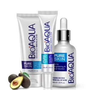 Bio Aqua Acne Treatment pack of 3 deals skin solution