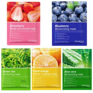 Pack Of 5 Bio Aqua Fruity Mask Original Imported