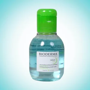 Bioderma Sebium H2O Micellar Water 100ml - Best Cleanser for Oily & Combination Skin, Makeup Remover, and Pore Care Solution