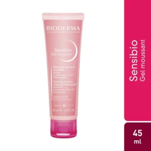 Bioderma Sensibio Gel Moussant 45ml - Gentle Cleansing Gel for Sensitive Skin - Soothing & Hydrating