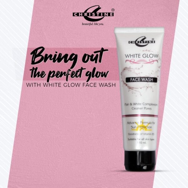 Christine White Glow Face Wash 110ml