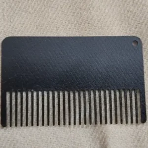 Dari Mooch - Pocket Comb Gentle On Hair Stainless Steel Durable