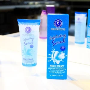 Heaven Dove Face Exfolaiting Scrub Milk Extract Nourishing and Moisturizing 100ml