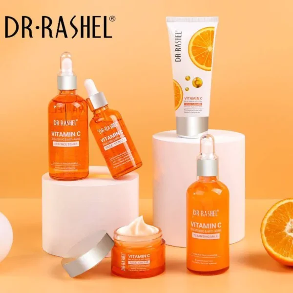 Dr.Rashel 5 PC Set Vitamin C Brightening Anti Aging Skin Care Series