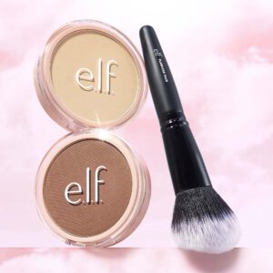 Short Cosmetic Brush Beauty Cosmetic Face Powder Blush Brush Foundation Brushes Tool