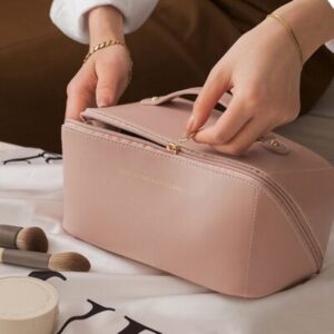 Makeup Organizer, Travel Cosmetic Bag, Cosmetic Bag, Makeup Carrying Bag, Travel Makeup Pouch, Cosmetic Pouch For Girls or Women