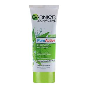 Garnier Skin Active Pure Active Neem Purifying Face Wash, For Normal to Oily Skin - 50ml