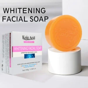 Kojic Acid & Collagen Whitening Facial Soap Cleansing - 100g