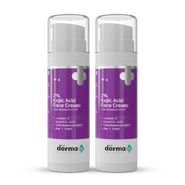 Pack of 2 Kojic Acid Skin Blemish Treatment Cream for All Skin Types