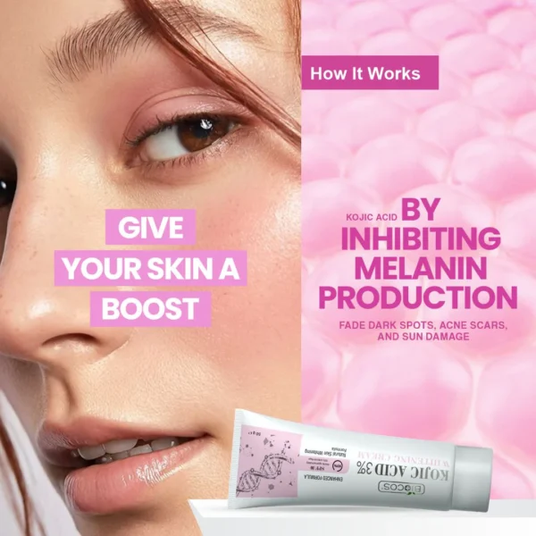 Kojic Acid Skin Whitening Cream For Dark Spots Area