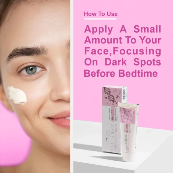 Kojic Acid Skin Whitening Cream For Dark Spots Area
