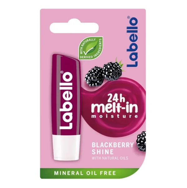 Labello BlackBerry Shine Lip Balm - 4.8g