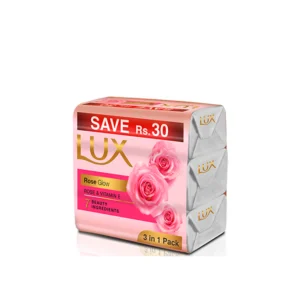 Lux Allure Trio Rose Glow soap - 128g