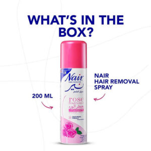 Nair Original Hair Removal Spray Men and Women Rose Fragrance - 200ml