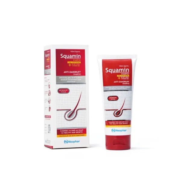 Neophar Squamin Anti-Dandruff Shampoo - 100ml
