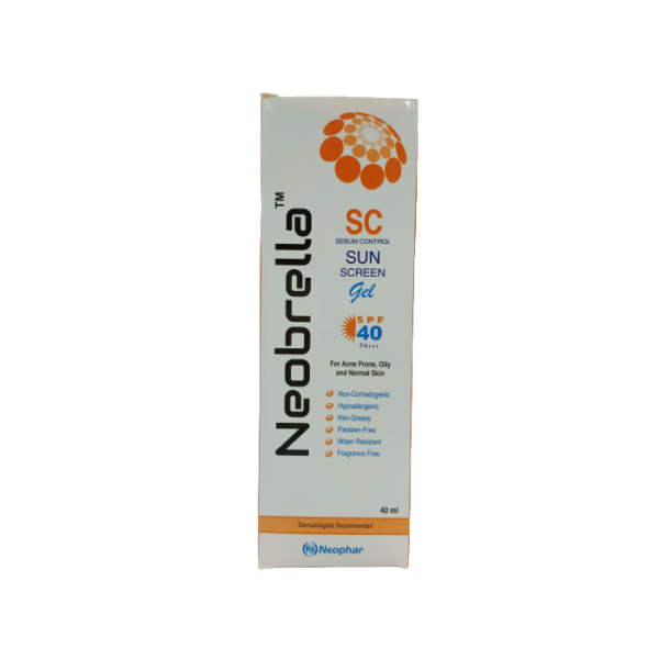 Neophar Neobrella SC Sebum Control Gel SPF - 40gm