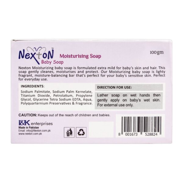 Nexton Rose Water Baby Soap - 100gm