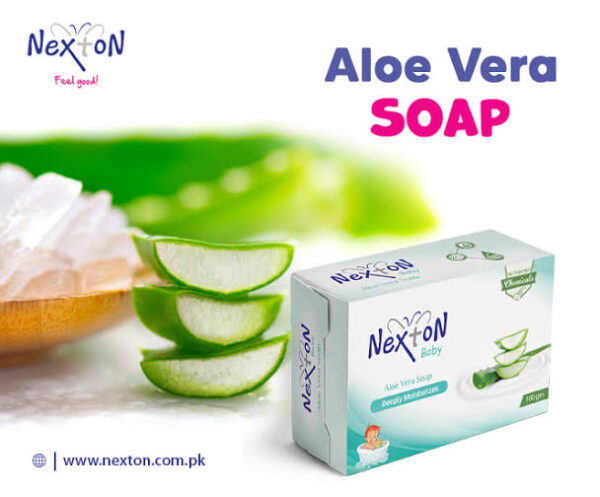 Nexton Aloe Vera Baby Soap - 100gm