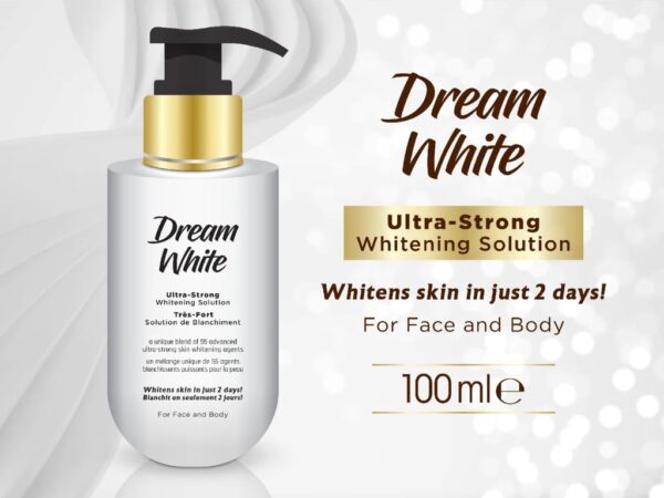 Skin White Ultra-Strong Whitening Solution For Face & Body - 100ml