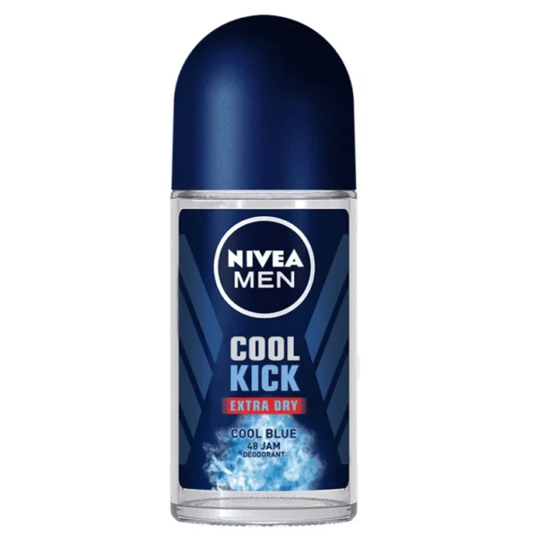 Nivea Men Cool Kick Extra Dry Cool Blue Roll-On 50ml