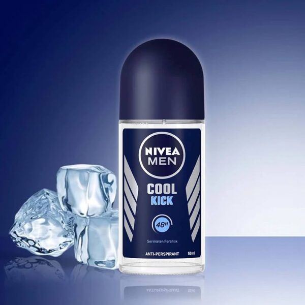 Nivea Men Cool Kick Extra Dry Cool Blue Roll-On 50ml