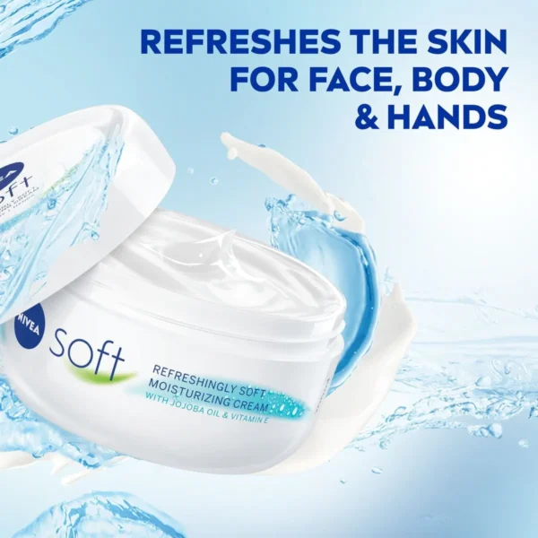 NIVEA SOFT CREAM REFRESHINGLY 100ml