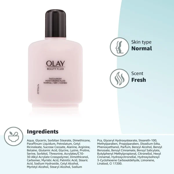 Olay Beauty Fluid Essential Moisture For Day