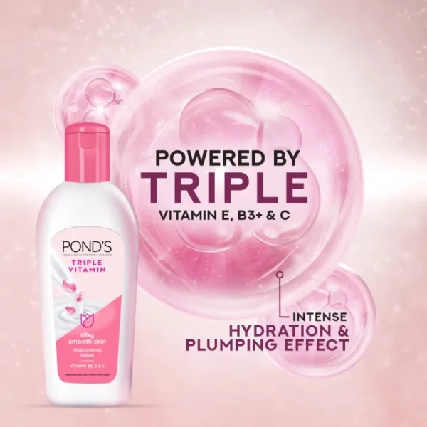POND'S LOTION MOISTURISING TRIPLE VITAMIN 200 ML