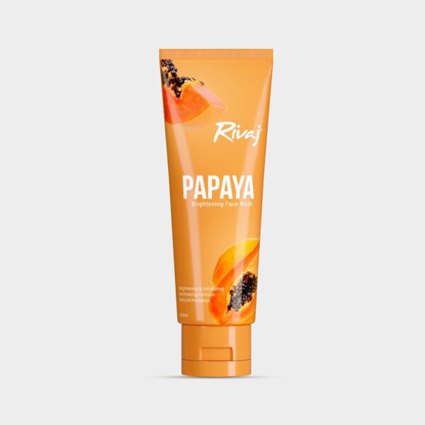 Rivaj Brightening Face Wash with Papaya Extract