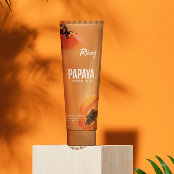 Rivaj Brightening Face Wash with Papaya Extract