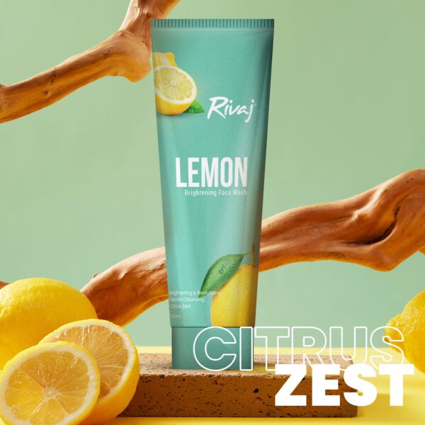 Rivaj UK Lemon Extract Whitening Face Wash 50ml