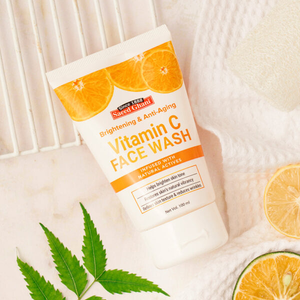 Saeed Ghani Vitamin C Face Wash, 100ml