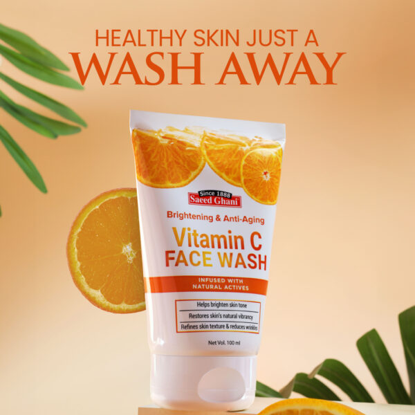 Saeed Ghani Vitamin C Face Wash, 100ml