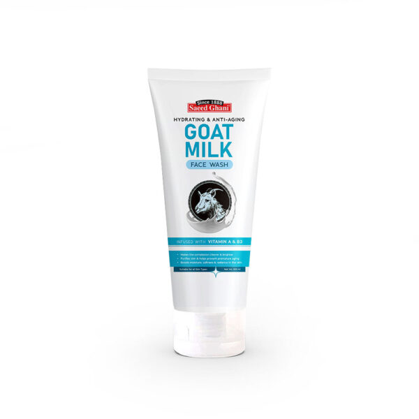 Saeed Ghani Goat Milk Hydrating & Anti Aging Face Wash