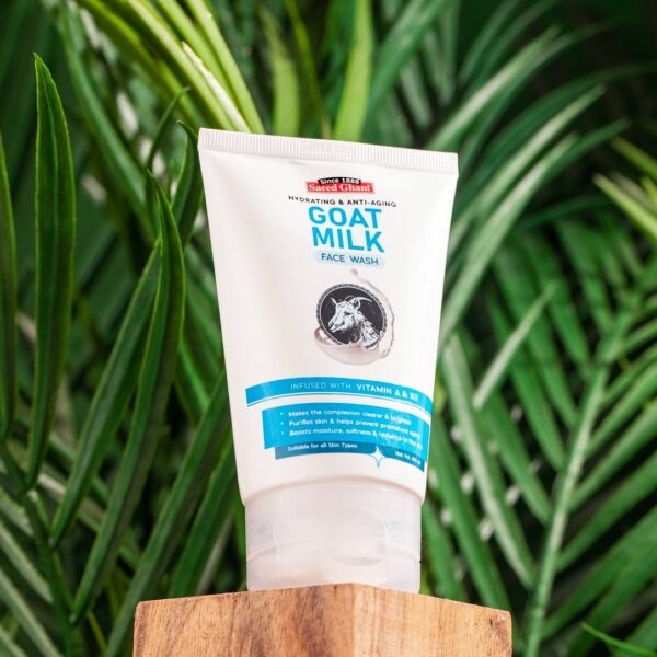 Saeed Ghani Goat Milk Hydrating & Anti Aging Face Wash