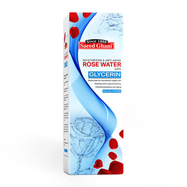 Saeed Ghani Rose Water Glycerin Facial Toner 120ml