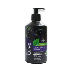 Soapex Natural Black Olive Black Shine Shampoo - 500ml