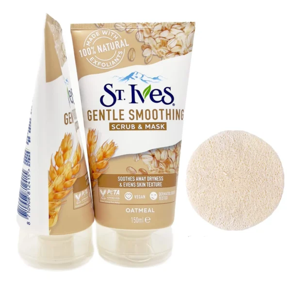 St. Ives Gentle Smoothing Oatmeal Scrub & Mask