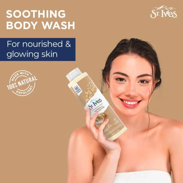 St.Ives - Oatmeal & Shea Butter Body Wash  473ml