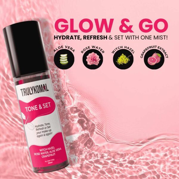 Truly komal Tone & Set Hydrating Mist